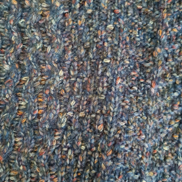 UNIVERSAL TREAD WOMEN'S PONCHO ONE SIZE, BLUE - Picture 6 of 7